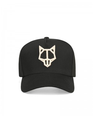 Naked Wolfe Constructed Wolfe Caps γυναικεια μαυρα | GREECE CZFOR9871